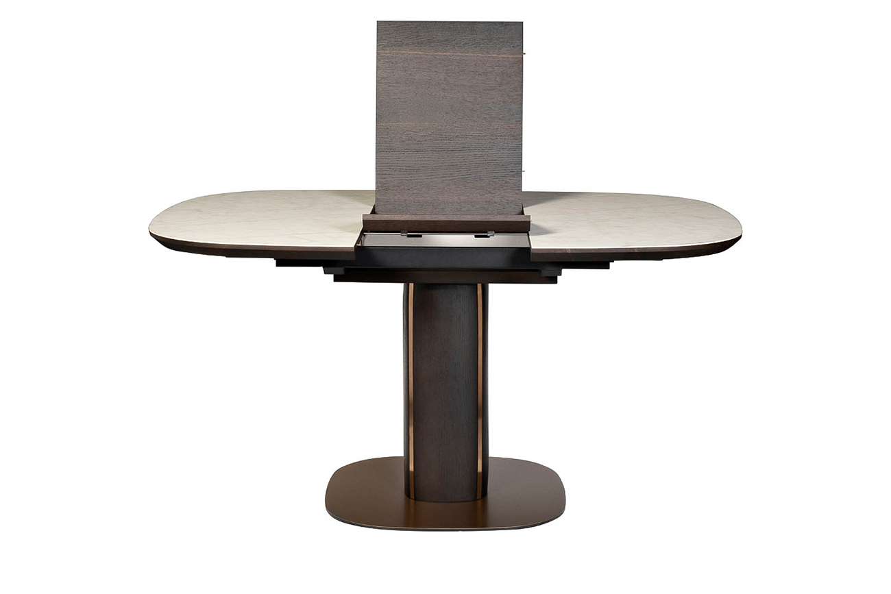 Стол обеденный раскладной с керамической вставкой Garda Decor 77IP-DT877-1