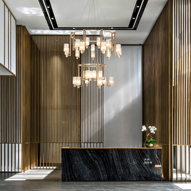 Подвесная кольцевая люстра KRISTEL D110 18 lamps by ImperiumLoft