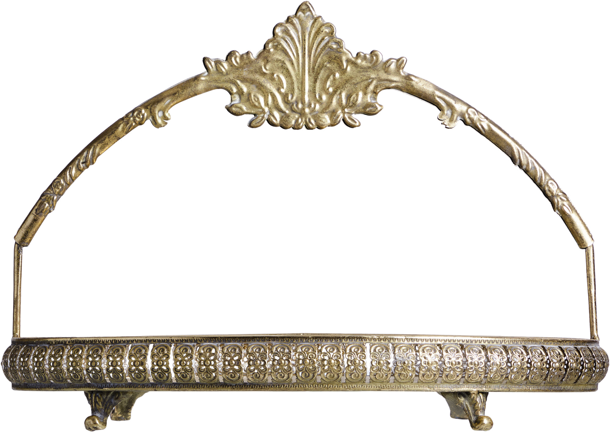 Блюдо с ручкой Эфиопия Glasar 57-245/1