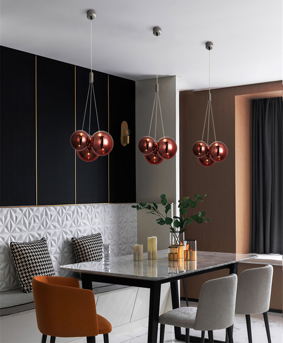 Подвесной светильник Delight Collection 19152P/3 rose gold