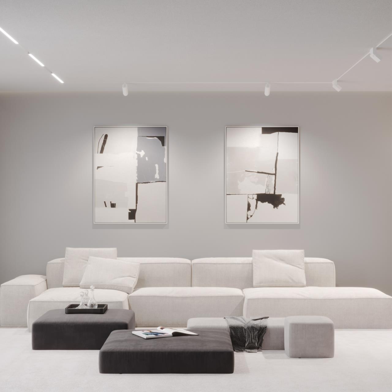 Трековый низковольтный смарт-светильник диммируемый со сменой цв.температуры Novotech 359495