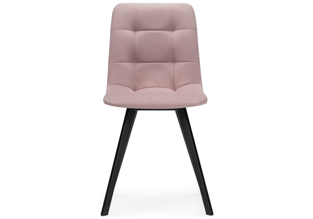 Стул Woodville Чилли черный / розовый 489716