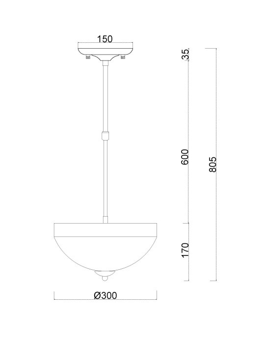 Люстра на штанге MyFar MR1525-3C