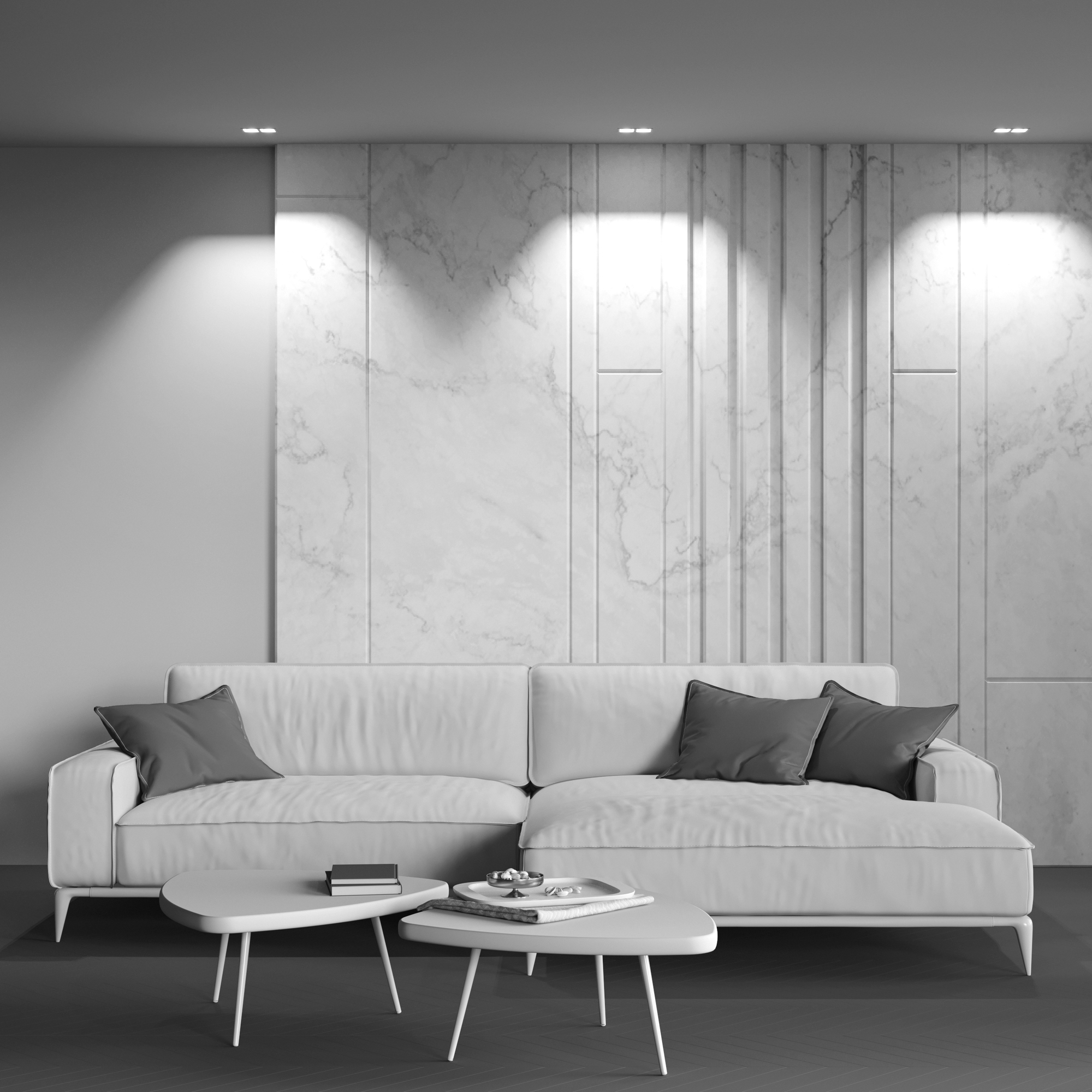 Встраиваемый светильник Maytoni DL043-02-10W4K-SQ-W