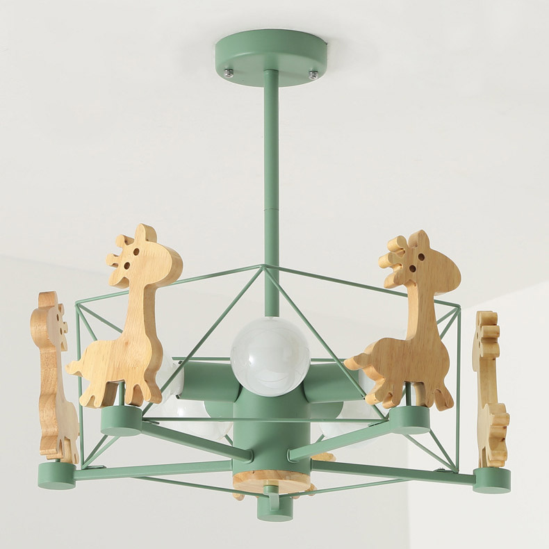 Потолочная люстра GIRAFFE Star Grey by ImperiumLoft