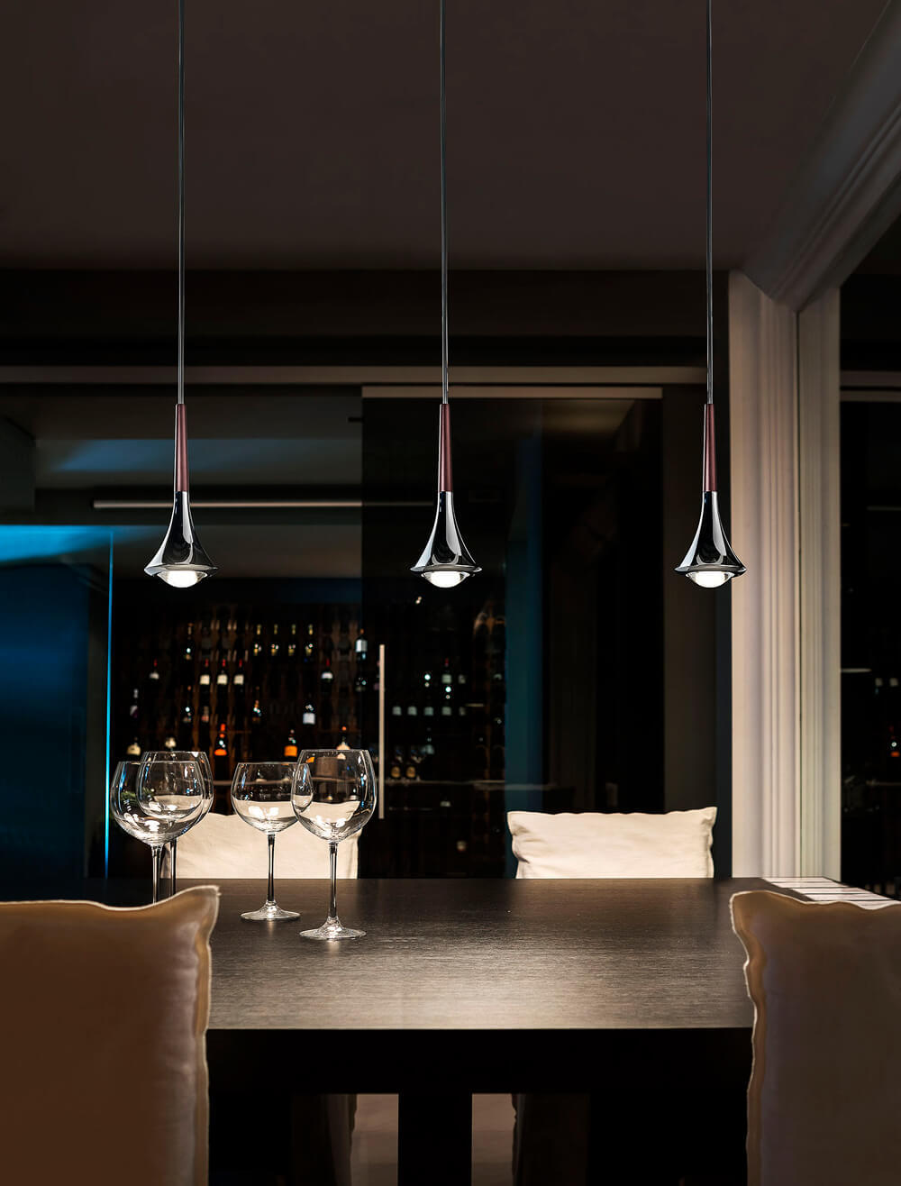 Подвесной светильник Lodes Rain Chrome Bronze 156003