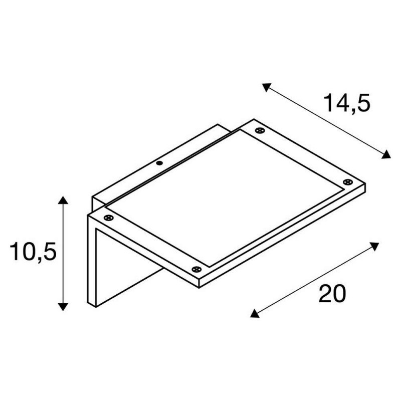 Настенный светильник SLV 1002597