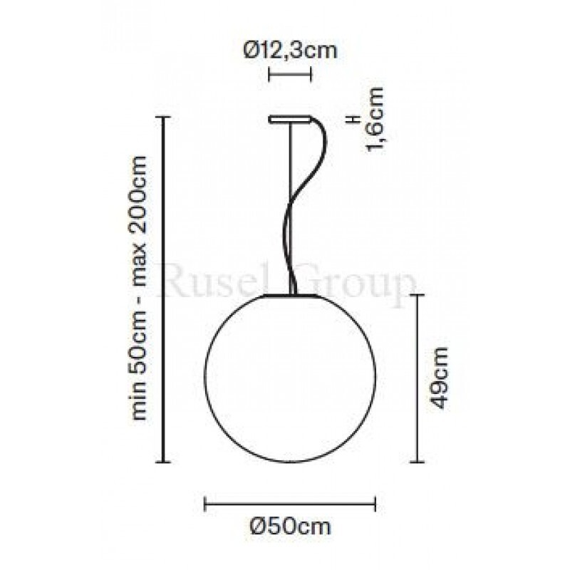 Подвесной светильник Fabbian LUMI F07 A50 01