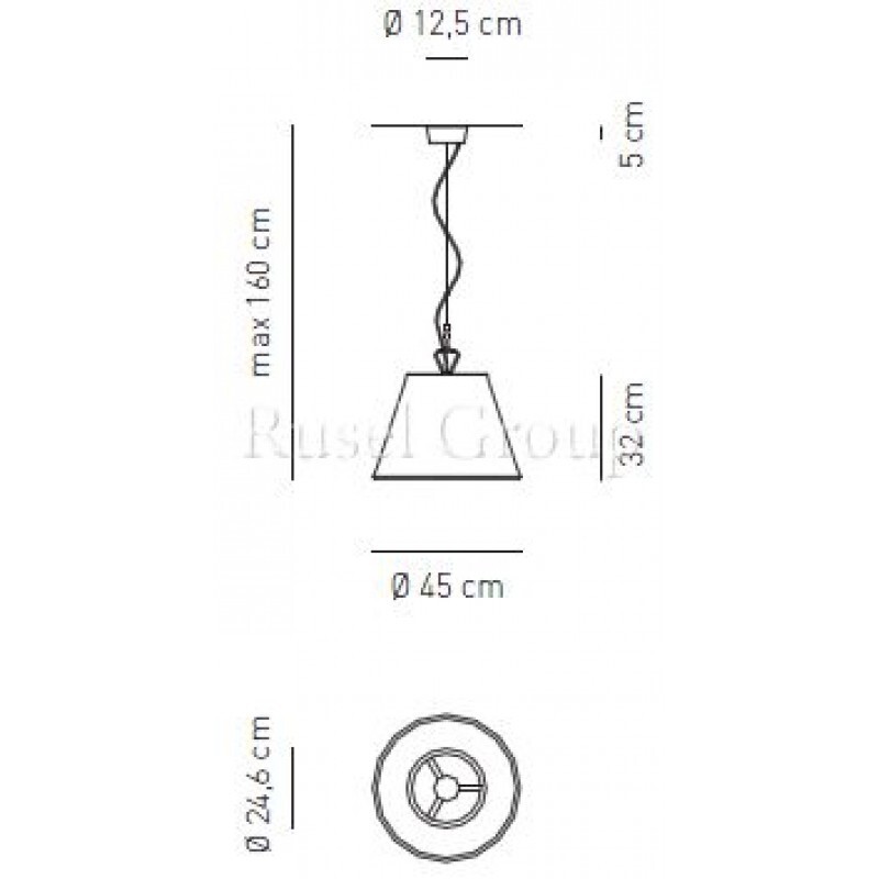 Подвесной светильник Axo Light SUNSHADE SP 1