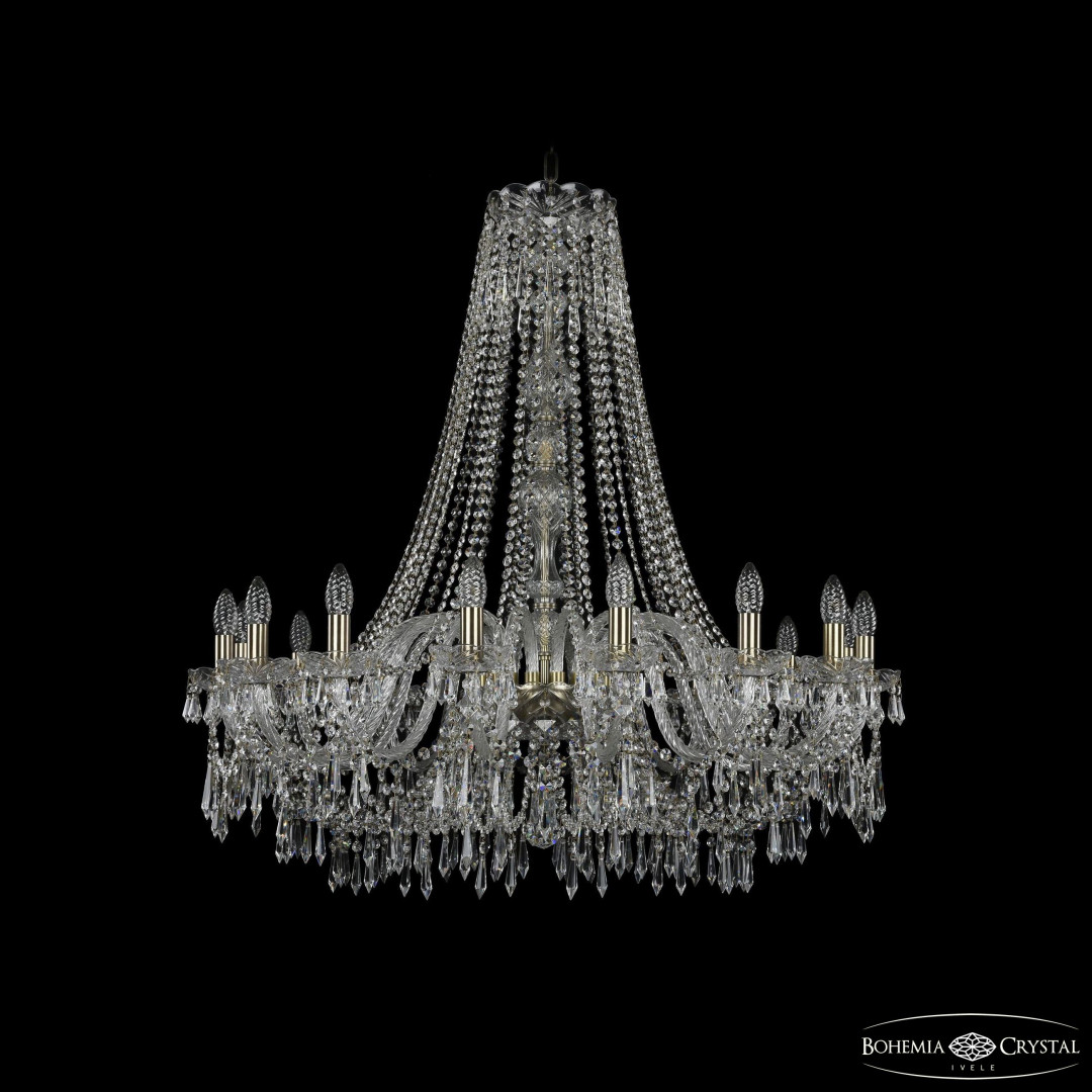 Люстра хрустальная 1403/16/360/h-100 Pa