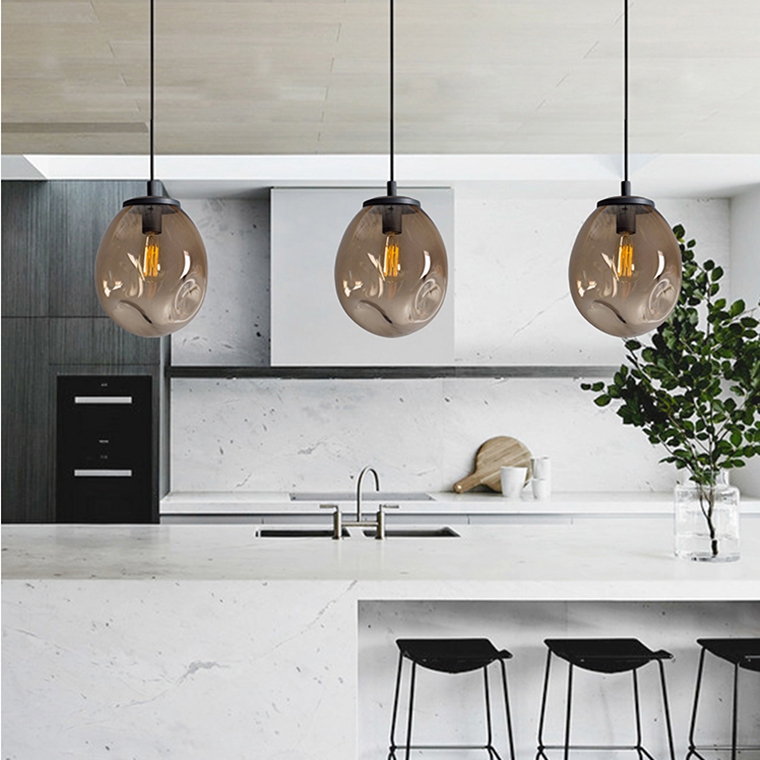 Подвесной светильник GLASSBALL 4 B Beige by ImperiumLoft