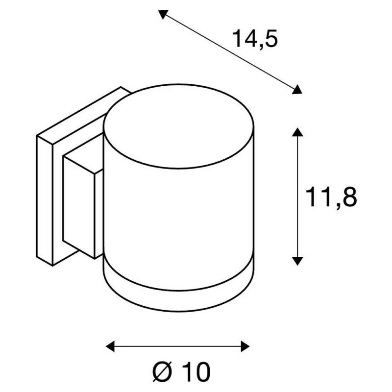 Настенный светильник SLV 228515