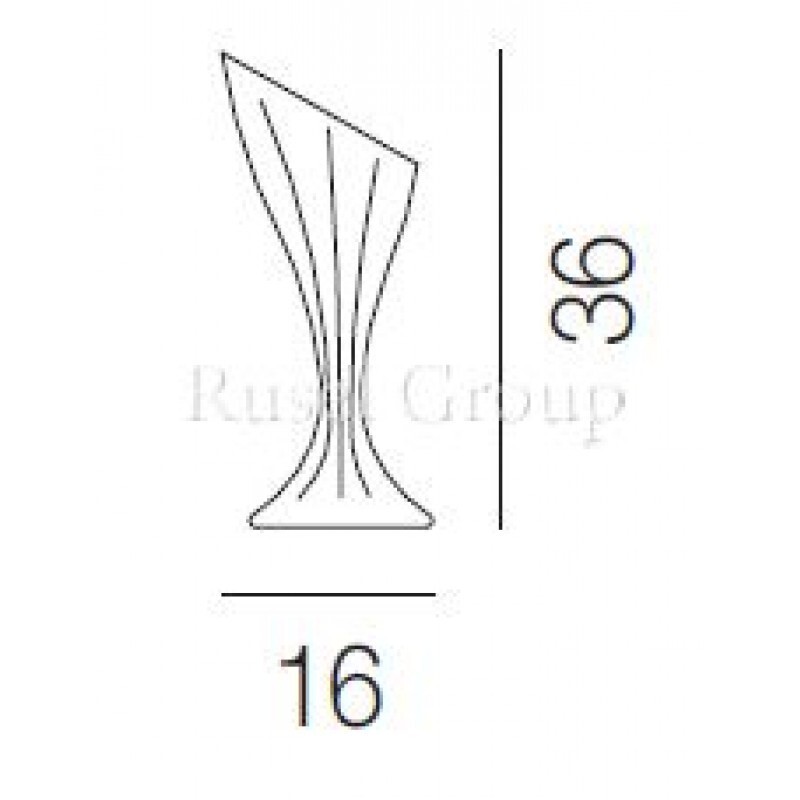 Настольная лампа Vistosi COMARI LT P