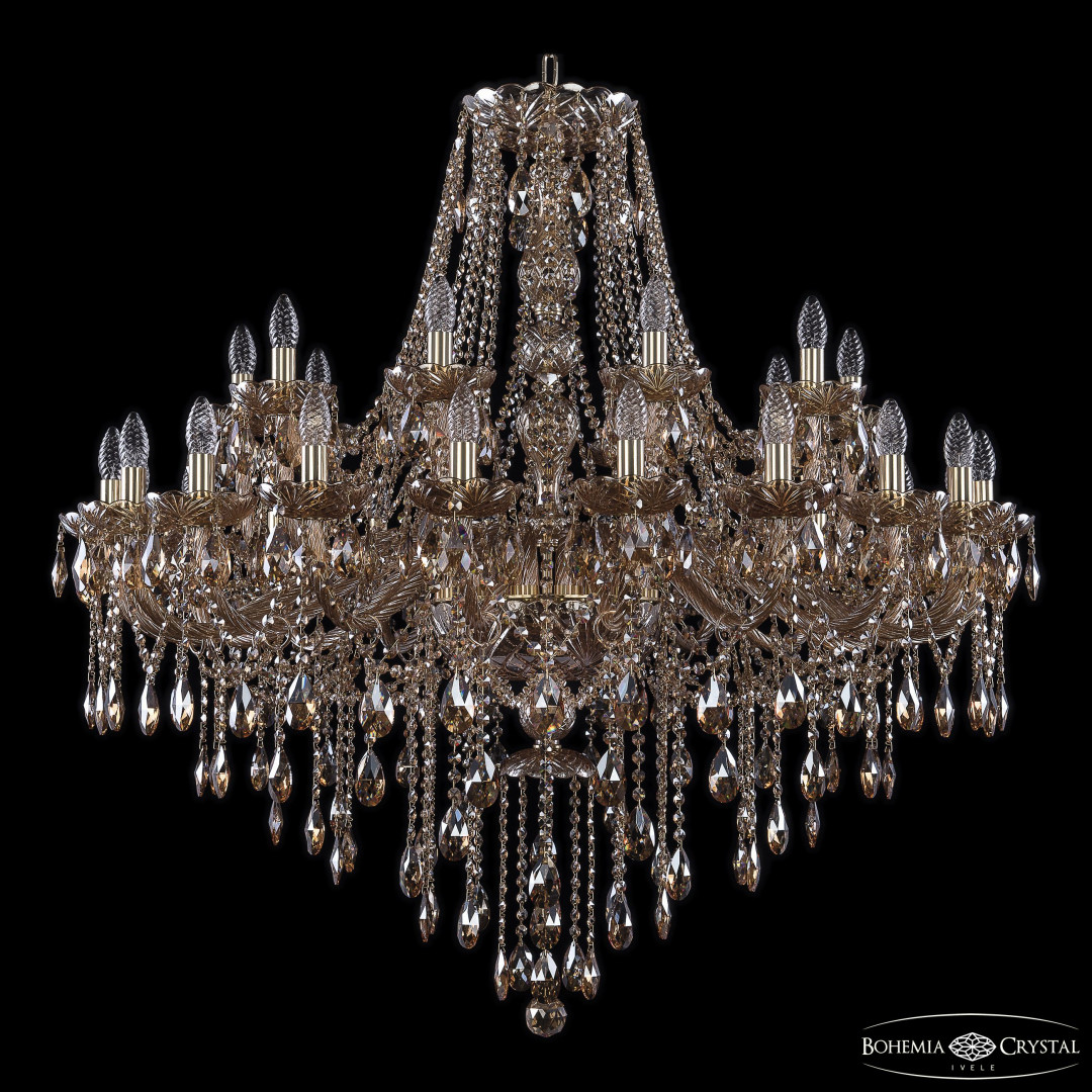 Люстра хрустальная 1415/20+10/400 G M721