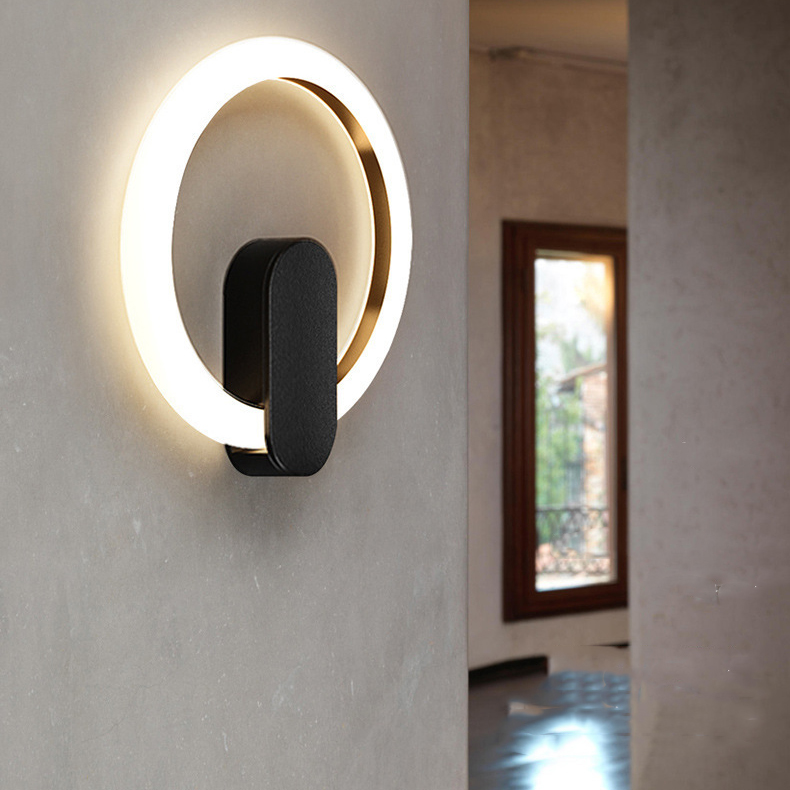 Настенный светильник GINA WALL D40 Black Трехцветный свет by ImperiumLoft