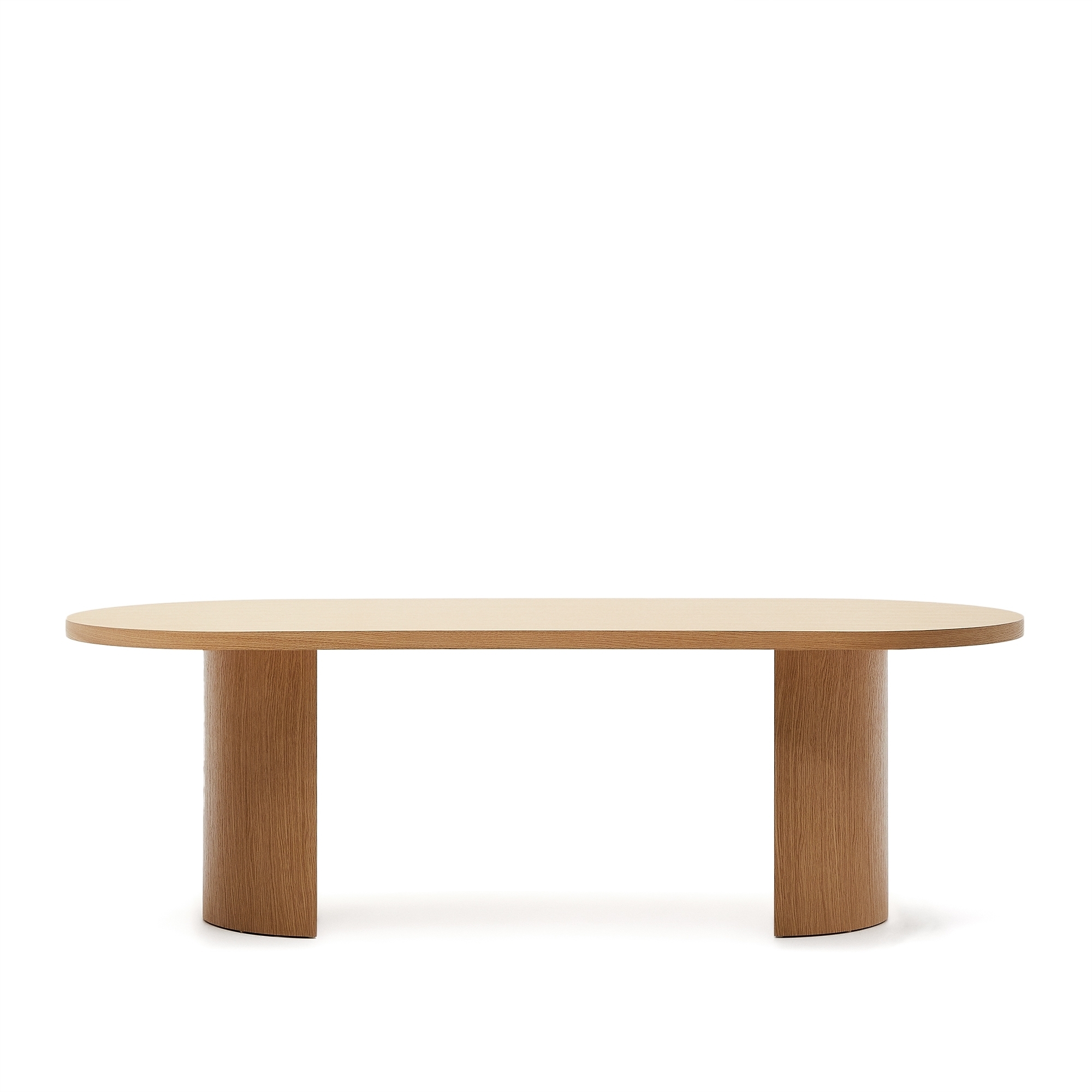 Стол Nealy с дубовым шпоном в натуральной отделке, 240 x 100 см La Forma (ex Julia Grup)