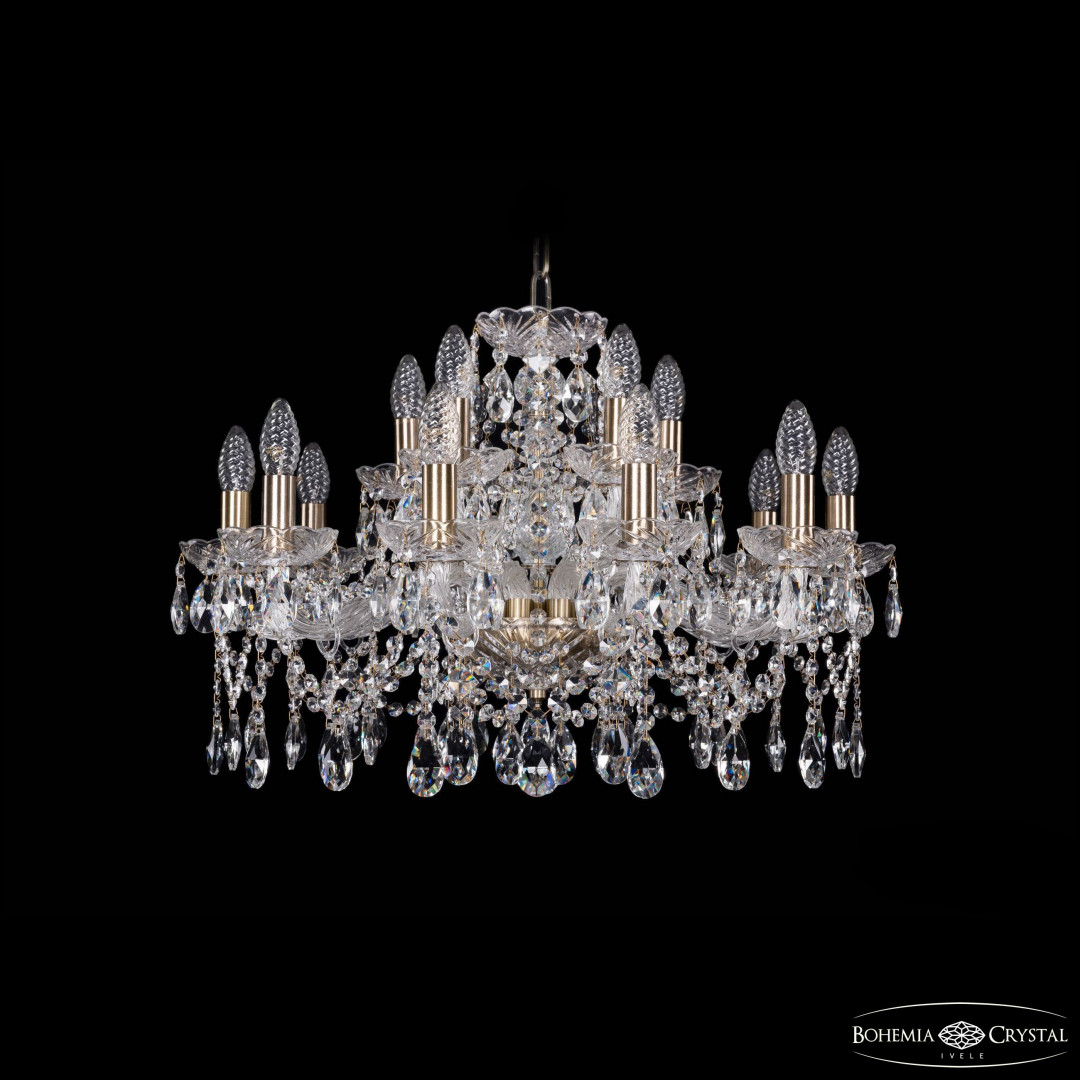 Люстра хрустальная 1413/10+5/220 Pa