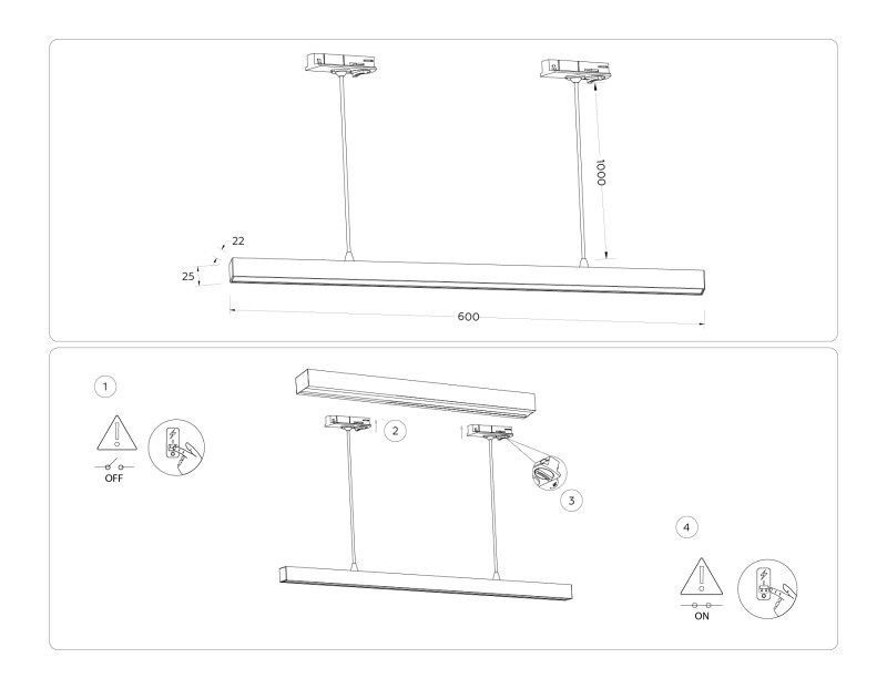 Светильник на шине Ambrella Light GL6782