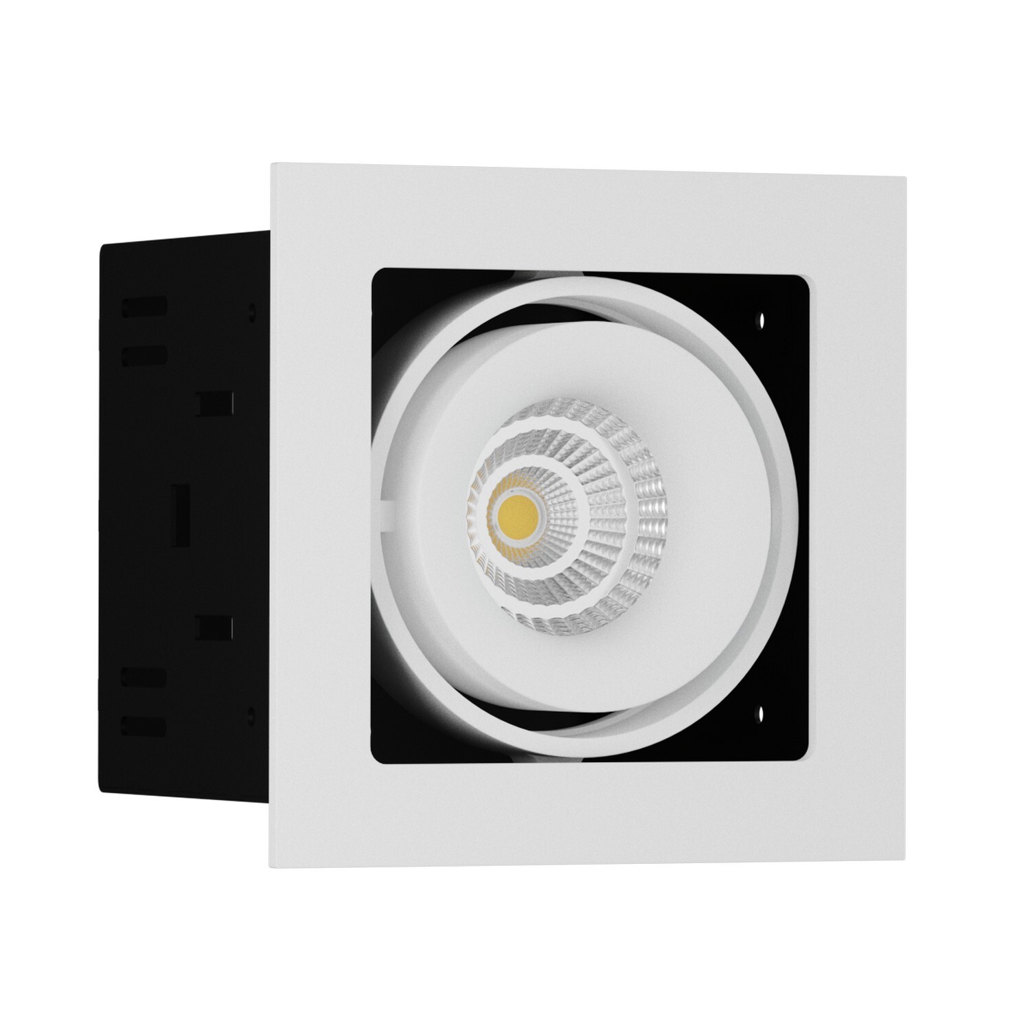 Встраиваемый  светодиодный светильник Ledron ON-201-9W White-Black