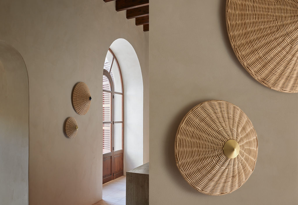 Бра Ibre Ø50 см черный металл Aromas del Campo