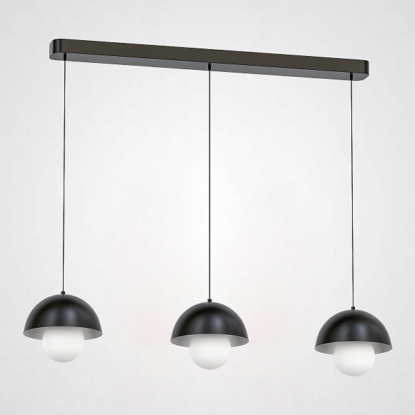 Подвесной светильник TEODOR TRIO Black by ImperiumLoft