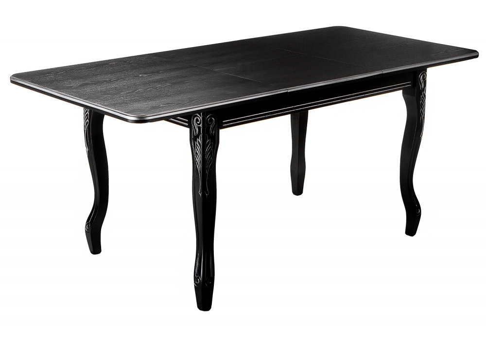 Стол деревянный Woodville Каллисто патина серебро 309304