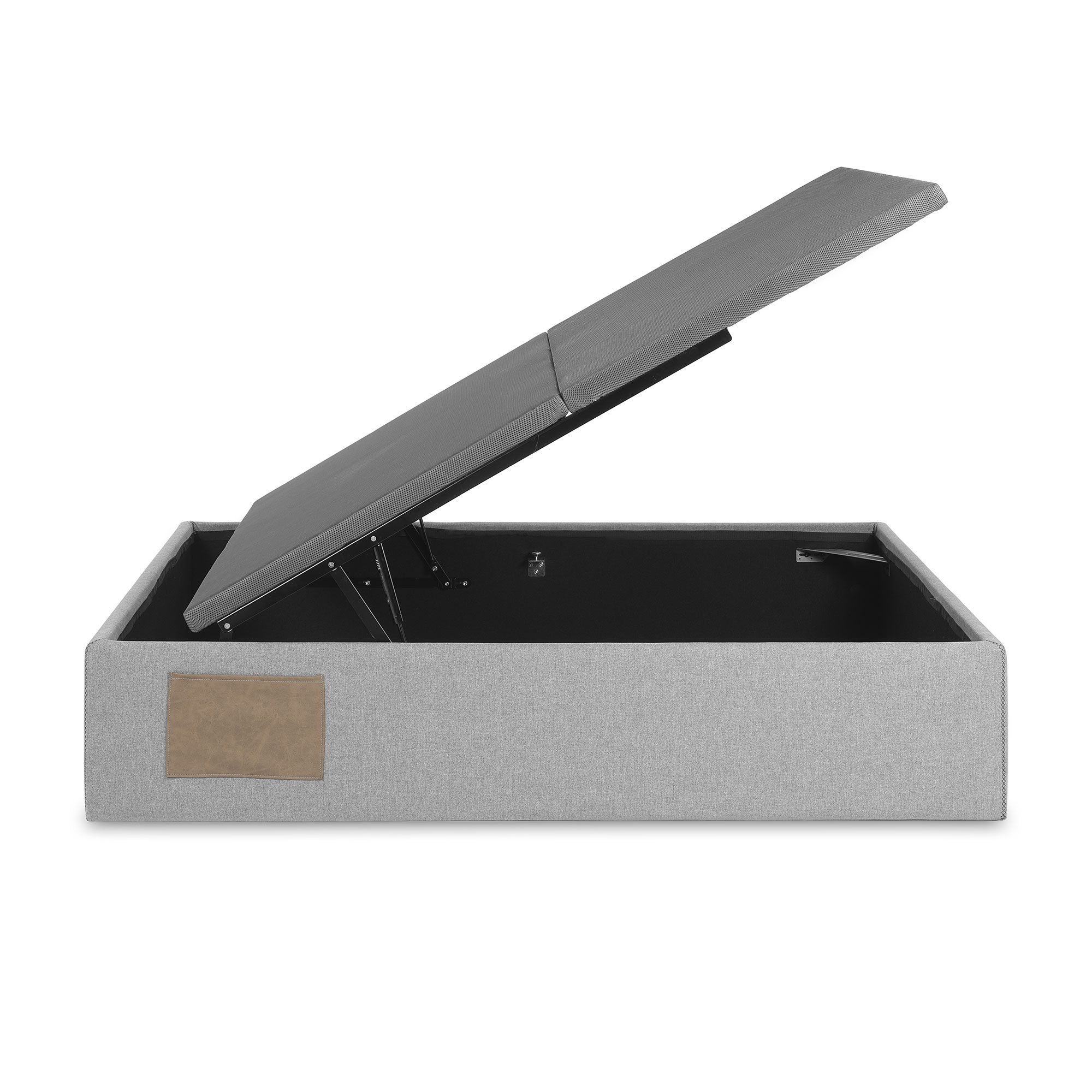 Кровать Matters c ящиком для хранения 180x200 серая La Forma (ex Julia Grup)