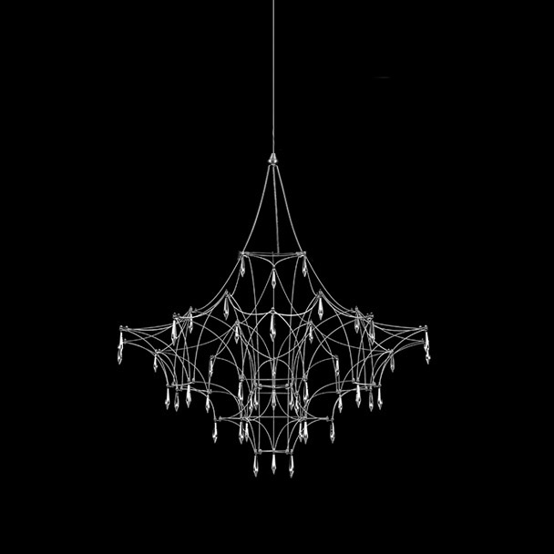 Подвесная люстра MARQUISE D80 Gold by ImperiumLoft