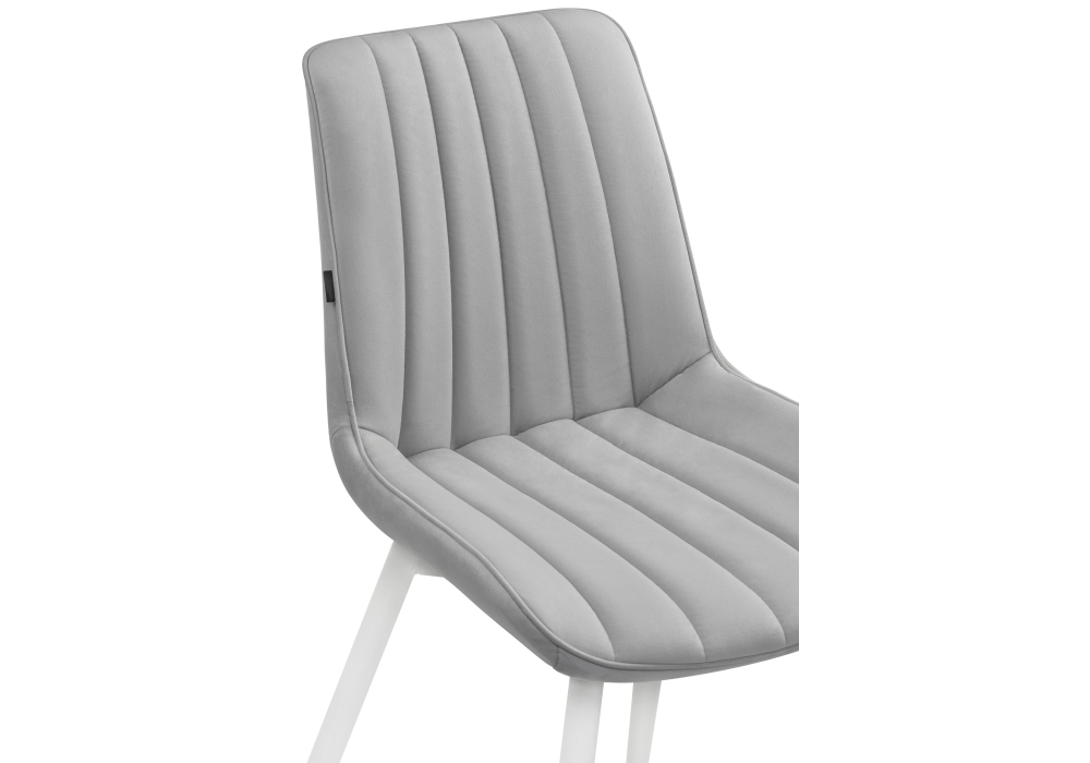 Стул Woodville Бриджеш velutto 52 / белый 462156