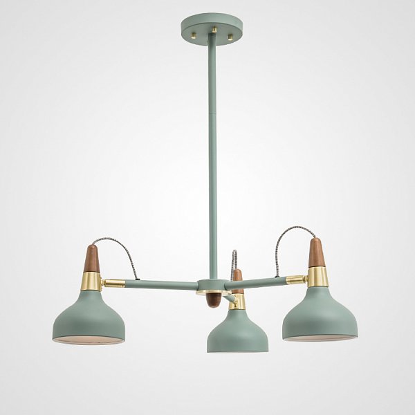 Люстра на штанге OPLAND A 3 lamps Blue by ImperiumLoft