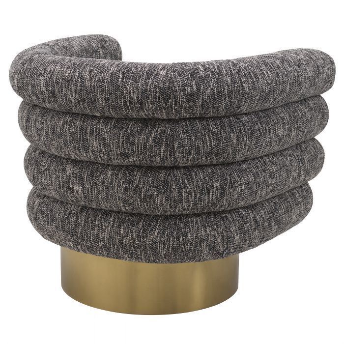 Вращающееся кресло Eichholtz Maguire cambon black 115334