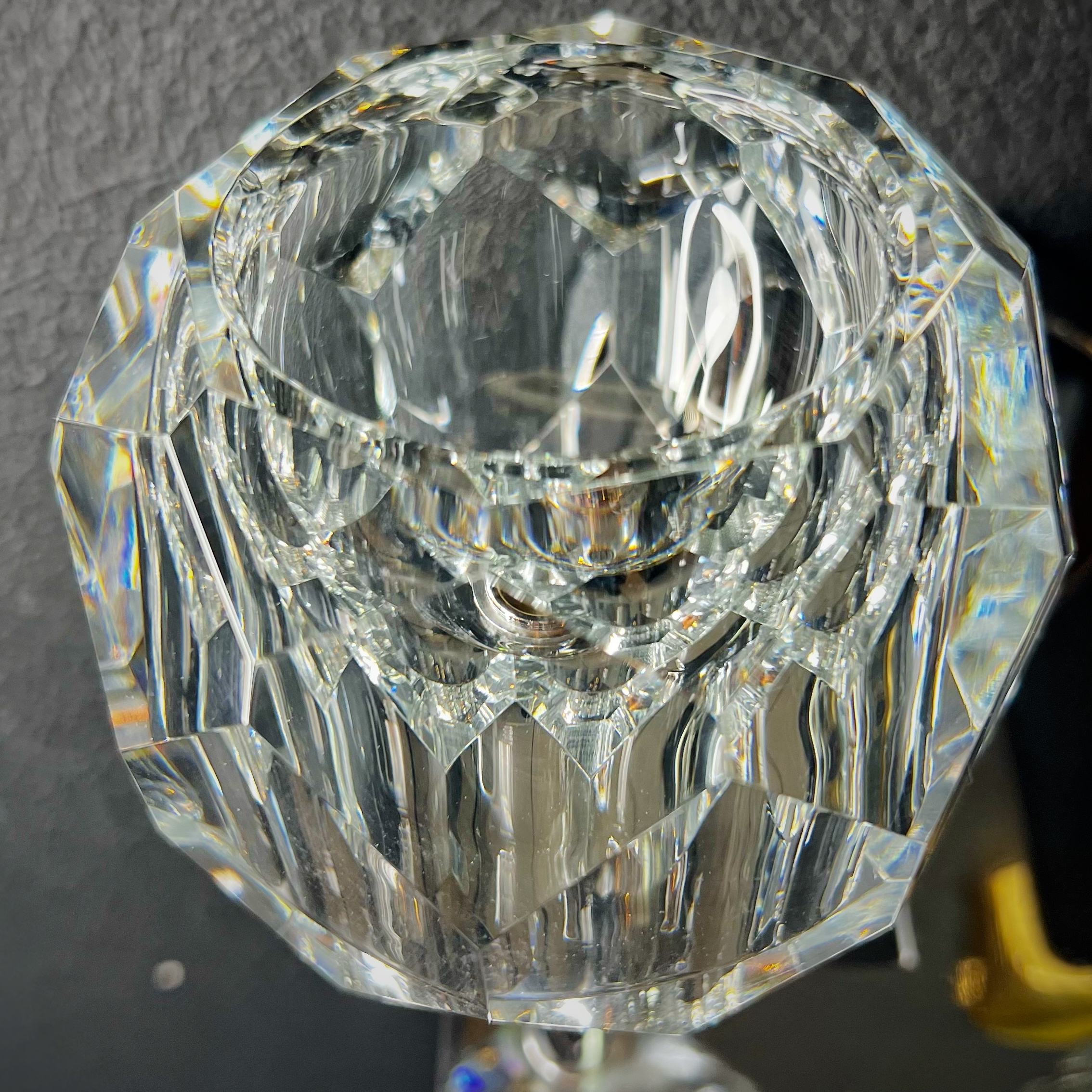 Бра Boule de Cristal Double Sconce Brass Никель by ImperiumLoft