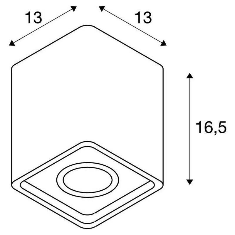 Светильник потолочный SLV 148051