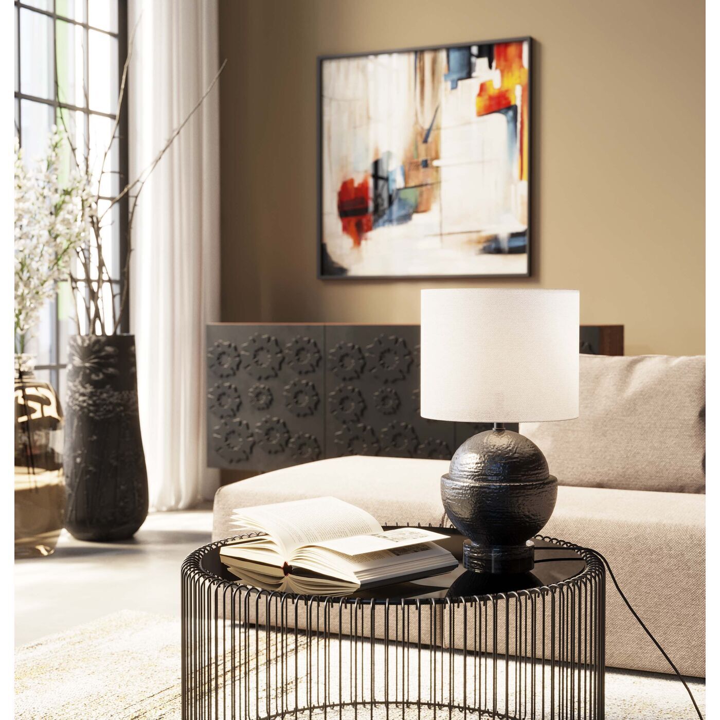 Лампа настольная KARE Kalahari 55092