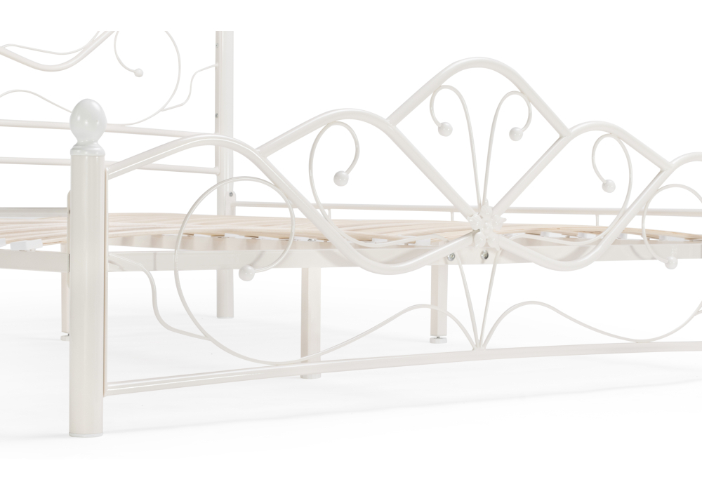 Кровать Woodville Виктори 2 160х200 белая 402993