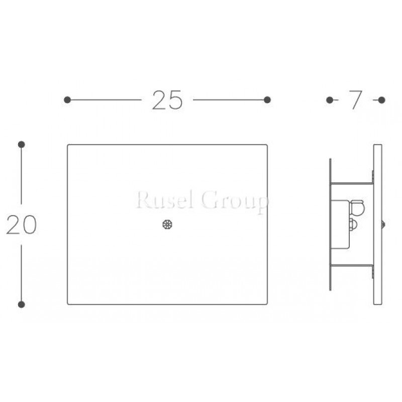 Настенный светильник Italamp Acenti 4005/AP