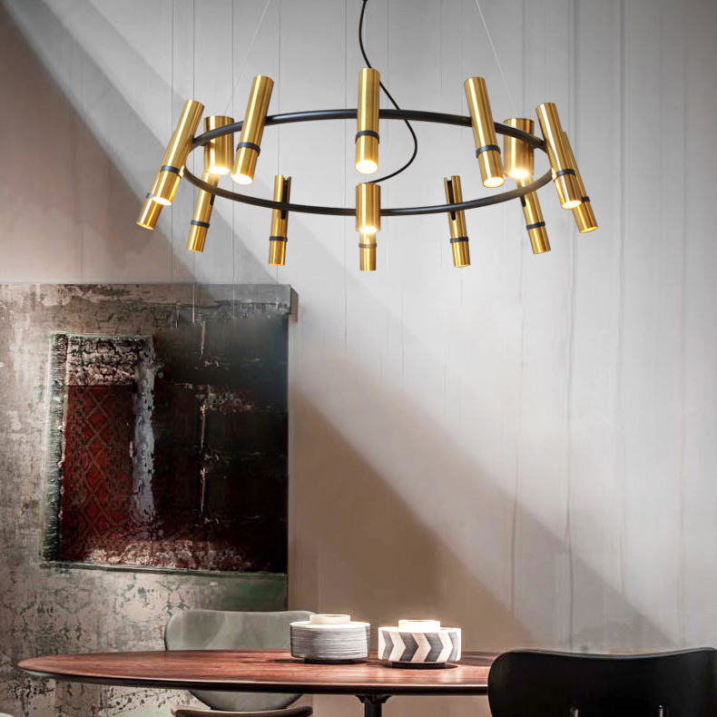 Подвесная кольцевая люстра REACT R D60 by ImperiumLoft