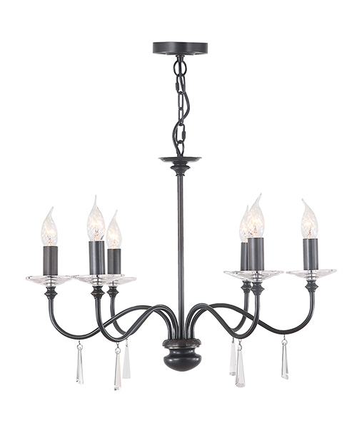 Люстра Elstead FP6 OLD BRZ DF