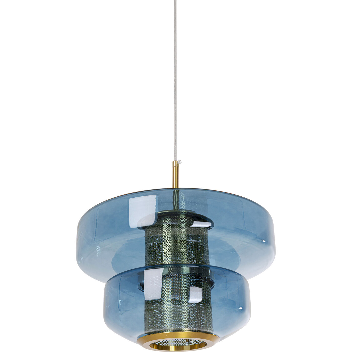 Светильник подвесной Arcadia Blue Ø34cm KARE 57698