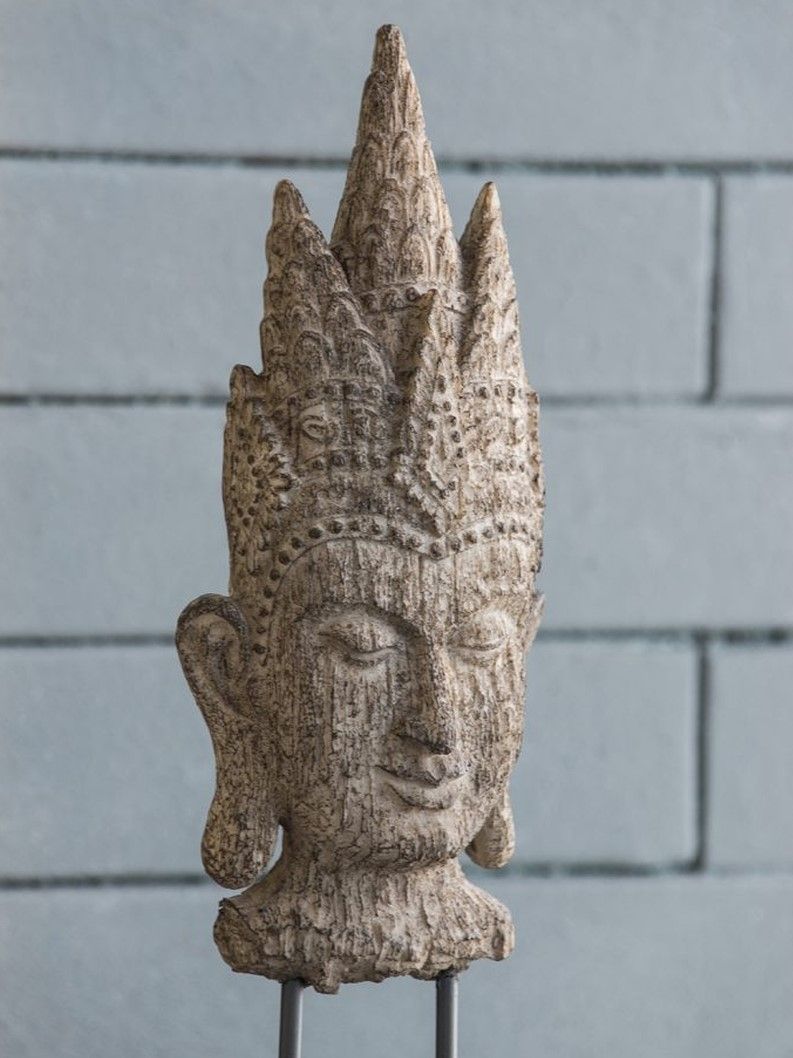 Фигурка Голова Будды Glasar 73631