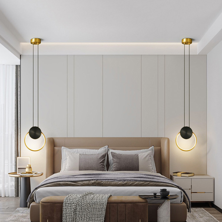 Подвесной светильник WOLKE D40 Brass by ImperiumLoft