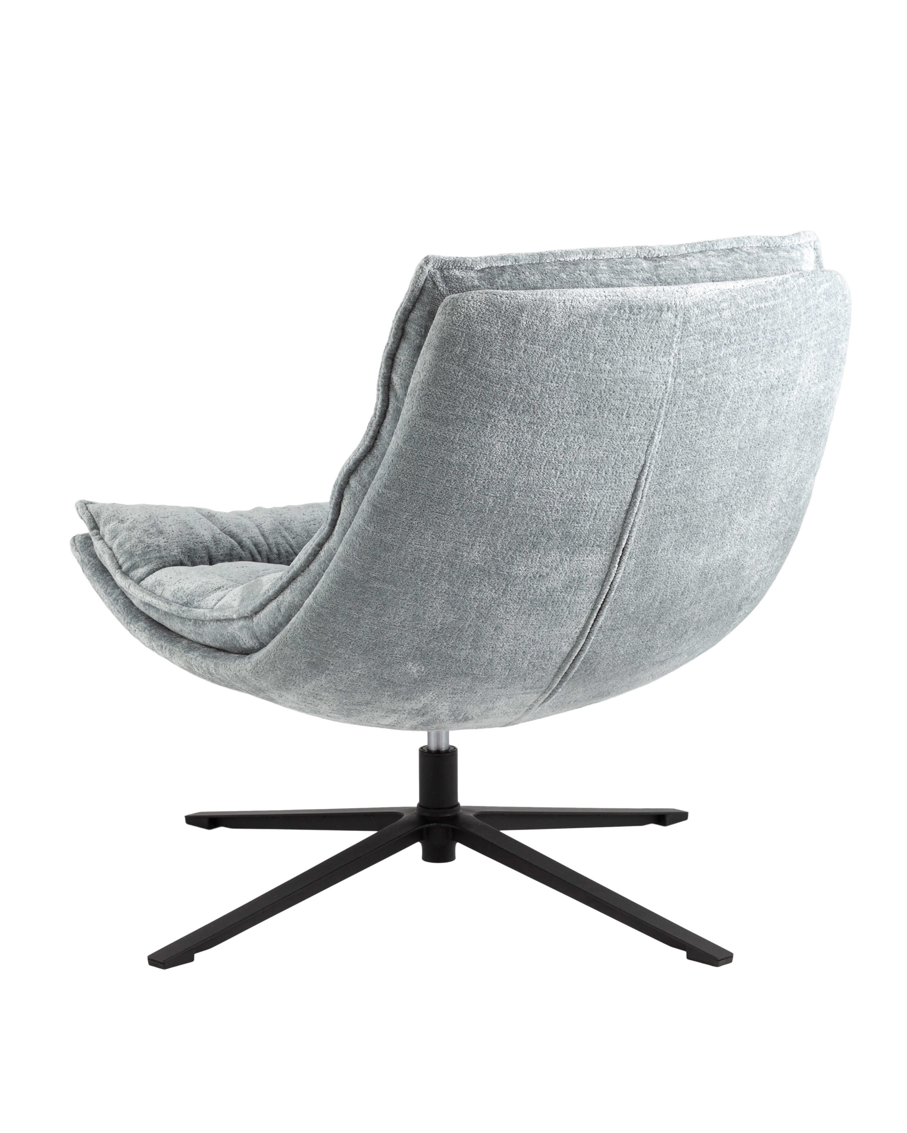 Кресло лаунж Lazy серый Stool Group