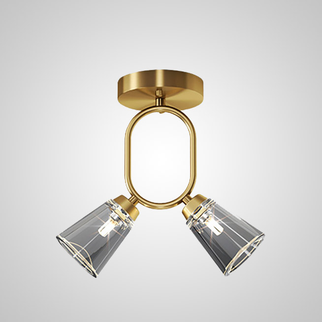 Потолочный светильник ADRIELL CH Brass by ImperiumLoft