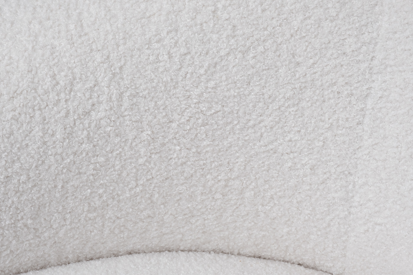 Кресло вращающееся Monblan букле белое Garda Decor MONBLAN-K-HUSH000