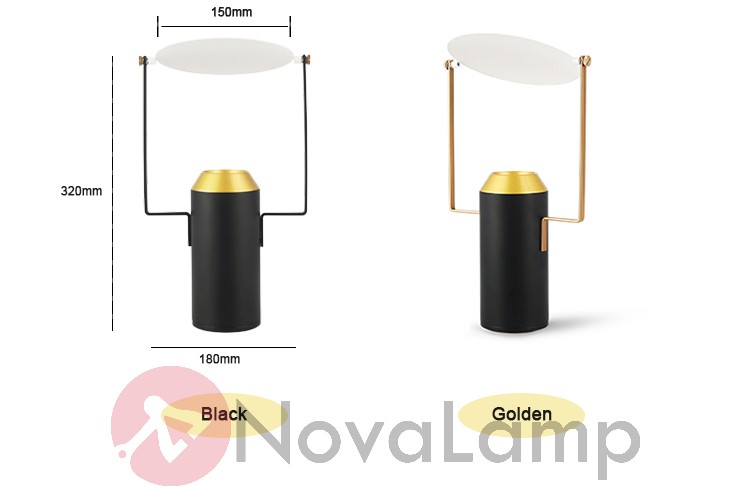 Настольная лампа Marble reflector by ImperiumLoft