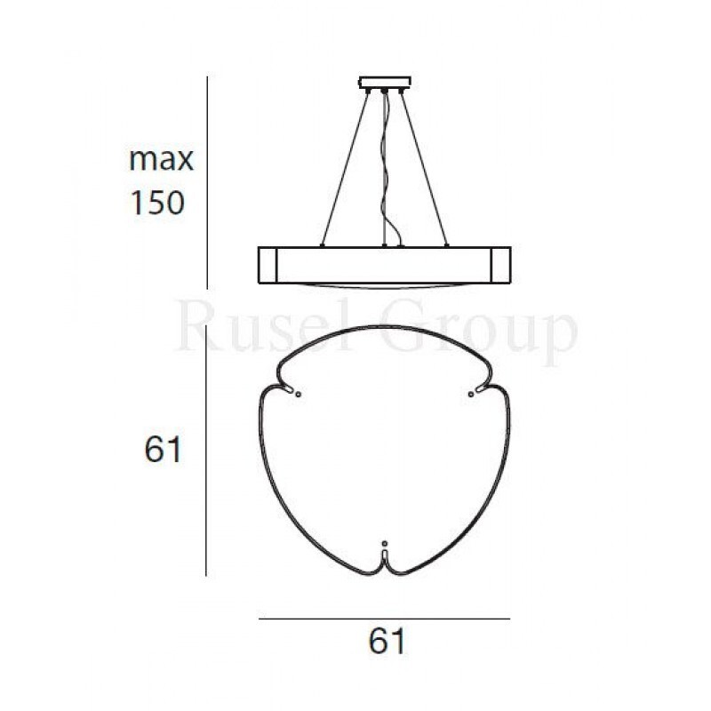 Подвесной светильник Linea Light Matrioska 90244