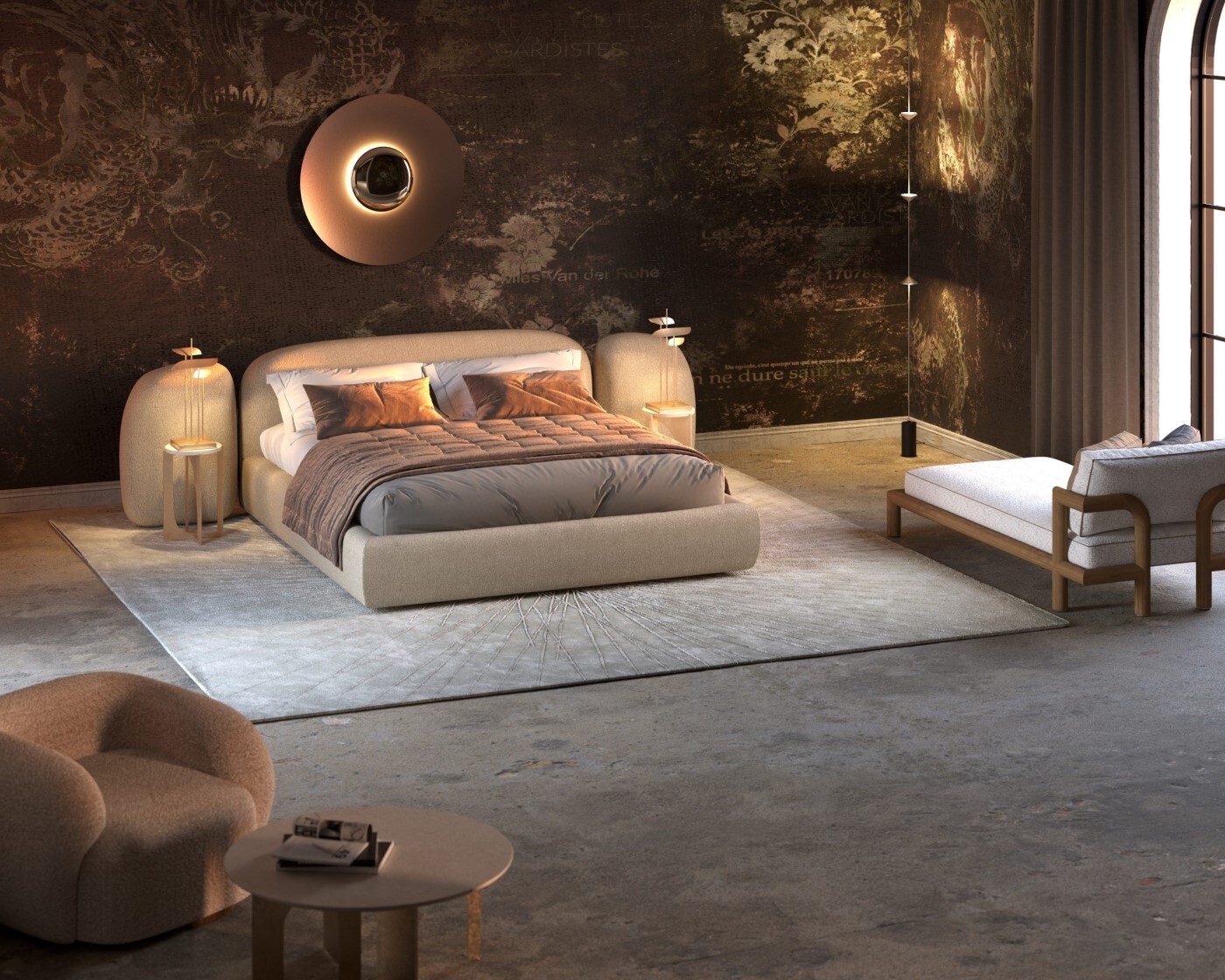 Кровать Paolo Castelli Vao NOT.VAO.101.DEL