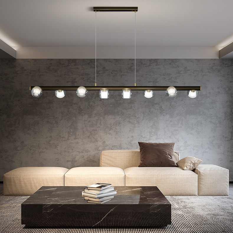 Подвесной светильник ILIANA LONG L102 Brass by ImperiumLoft