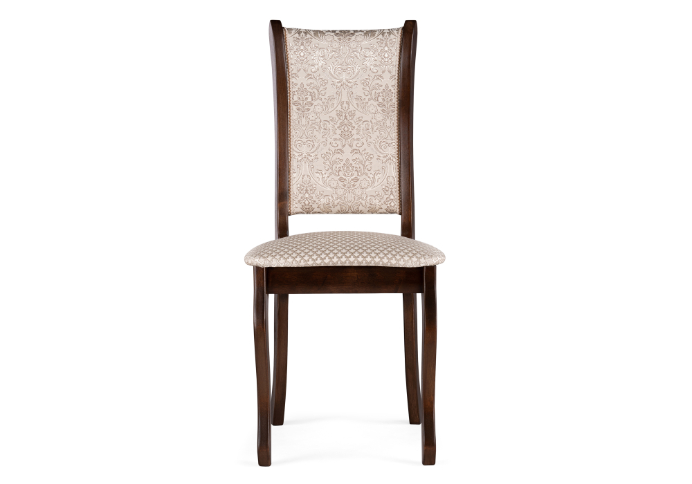 Стул деревянный Woodville Деревянный стул Вилмот темный орех / бежевый 527062