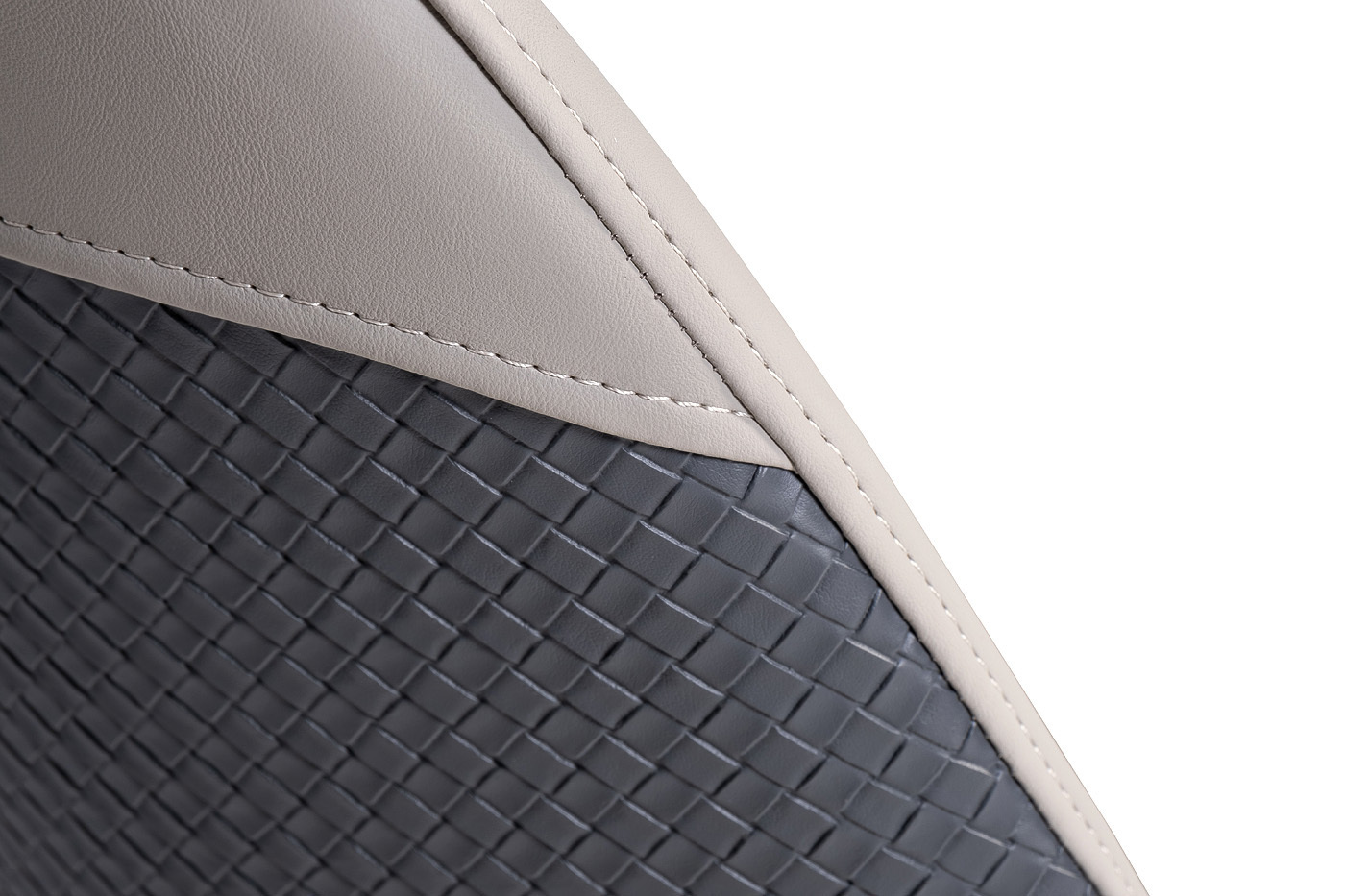 Стул экокожа бежевая/серая Garda Decor 30C-DX-2100